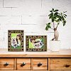 Pet Theme Rectangle Wooden Photo Frames AJEW-WH0292-015-5