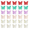 100Pcs 5 Colors Electroplate Glass Beads EGLA-TA0013-54-1