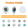 DICOSMETIC 100Pcs Glass Craft Eyes Cabochons DIY-DC0002-68B-2