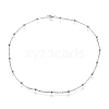 Non-Tarnish 304 Stainless Steel Cable Chain Necklaces NJEW-M183-05P-2