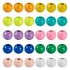 100Pcs 10 Colors Spray Painted Alloy Beads FIND-TA0003-08-1