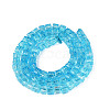 Crackle Transparent Glass Beads Strands GLAA-N062-4mm-04-3