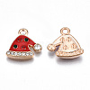 Alloy Enamel Pendants ENAM-Q442-035-RS-3