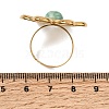 304 Stainless Steel Cuff Open Rings for Women GG-CBA7994-02G-12-5