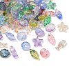 Ocean Theme Transparent Acrylic Beads OACR-D321-02-2