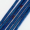 Electroplate Non-magnetic Synthetic Hematite Beads Strands G-J162-B-03-1