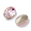 Glass Rhinestone Cabochons RGLA-G020-02B-D508-3