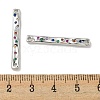Brass Pave Colorful Cubic Zirconia Connector Charms KK-K378-13P-3