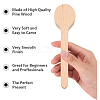Wood Carving Spoon AJEW-GF0001-40-5