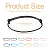 120Pcs 12 Colors Korean Waxed Polyester Cord Bracelet Making AJEW-TA0001-23-4