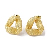 Brass Stud Earrings EJEW-M244-01G-1