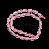 Natural Rose Quartz Beads Strands G-C080-B02-01A-5