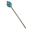 Lampwork & Brass Hair Sticks PW-WG50A30-04-1