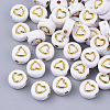 Plating Acrylic Beads LS-PACR-Q112-08-1