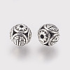 Tibetan Style Alloy Beads TIBEB-L002-22AS-1