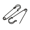 304 Stainless Steel Safety Pins Brooch Findings STAS-C181-01A-B-3