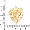 Brass Pendants KK-CBA2F11-14G-01-3