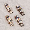 Handmade Porcelain Big Pendants PORC-Z003-01G-1