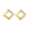 Eco-Friendly Brass Links Connectors KK-C226-08G-RS-2