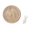 Natural Cultured Freshwater Pearl Potato Charms with Brass Jump Rings PALLOY-JF04176-03-2