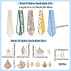 DIY Silk Scarf Necklace Making Kits DIY-BM0002-52-2