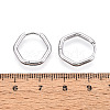 304 Stainless Steel Hoop Earrings STAS-T074-22P-3
