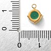 304 Stainless Steel Micro Pave Cubic Zirconia Pendants LS-STAS-K292-01G-17-3