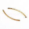 Brass Tube Beads KK-EC295-G-1