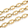Ion Plating(IP) 304 Stainless Steel Oval Link Chains CHS-S012-11G-1