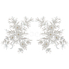 Polyester Acrylic Rhinestones Applique embroidery ABS Sequins FIND-WH20019-165A-01-6
