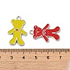 Alloy Enamel Pendants EAP047Y-3