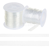  2 Rolls 2 Styles Invisible Stretchy TPU Plastic Transparent Elastic Strap EW-NB0001-09-1