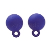 Spray Painted Alloy Stud Earrings Findings FIND-I015-A03-3
