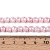 Anti-Tarnish Electroplate Glass Beads Strands GLAA-N010-6mm-03-3