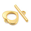 Brass Toggle Clasps KK-A223-10G-5