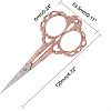 Stainless Steel Sewing Scissors TOOL-WH0018-32RGP-2