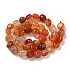 Natural Brazil Red Agate Beads Strands G-L599-A01-01-4