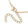 Brass Slider Necklace Makings AJEW-JB01275-01-3