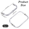 2Pcs Aluminum Bag Handle FIND-BBC0004-96A-2