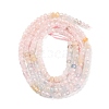 Natural Morganite Beads Strands LS-G-F770-D04-02-3