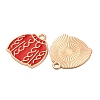 Christmas Alloy Enamel Pendants ENAM-K080-01K-G-2
