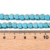 Synthetic Turquoise Beads Strands UNKW-T001-03-5