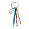 Aluminum Crochet Hooks Keychain KEYC-JKC01013-04-2