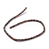 Synthetic Red Turquoise Beads Strands G-P468-18-3