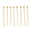 Brass Ball Head Pins KK-G331-10-0.6x25-2