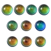 Translucent Glass Cabochons GLAA-YW0001-50-1