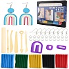 DIY Polymer Clay Dangle Earring Making Kits DIY-YWC0005-05A-1