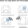 Computerized Embroidery Cloth Iron On Patches DIY-GF0002-18A-5