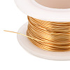 Round Copper Jewelry Wire X-CWIR-I002-0.3mm-G-NR-2