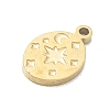 304 Stainless Steel Charms SA-CBA2714-01C-G-2